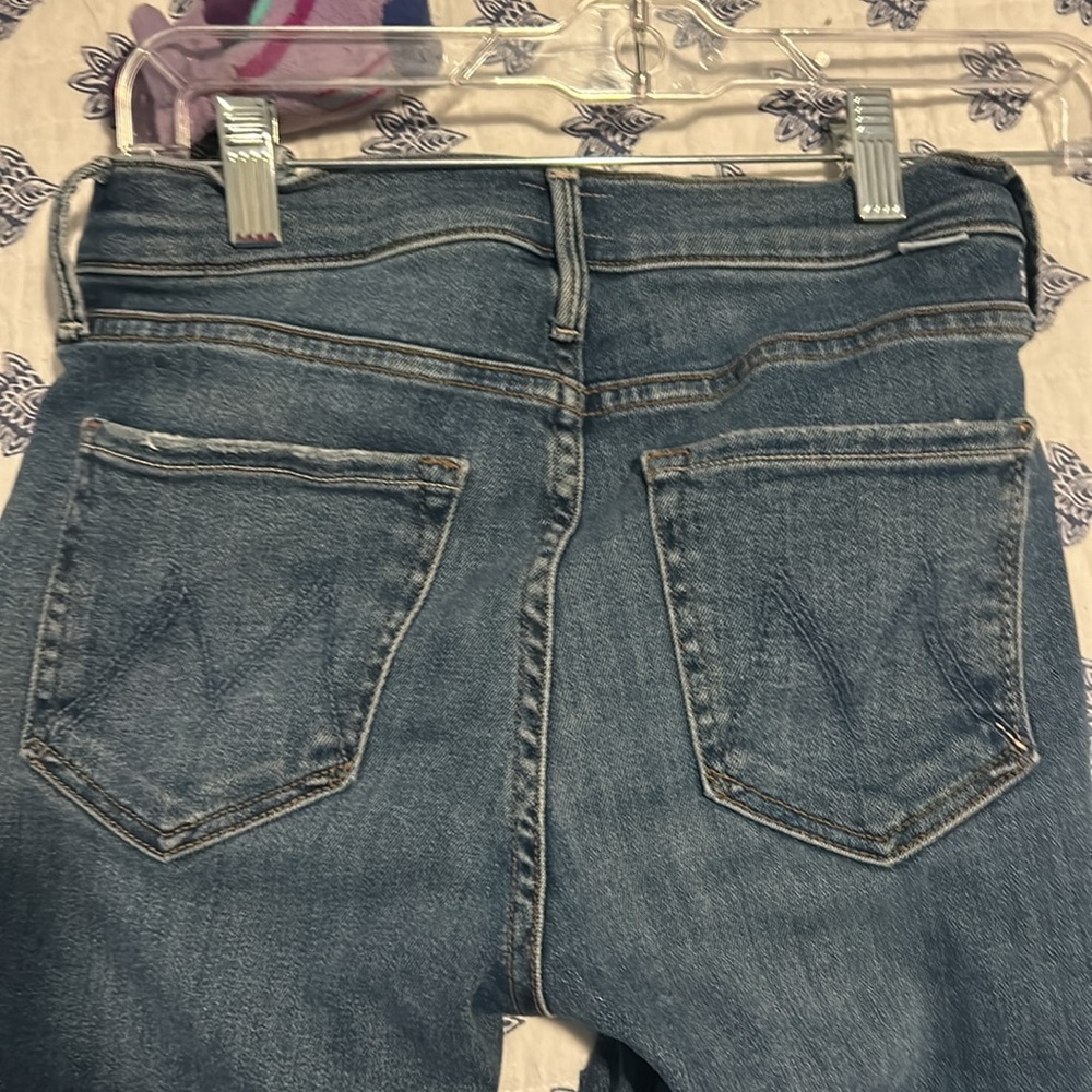 MOTHER Hustler Step Fray Jeans High Rise - Picture 8 of 8